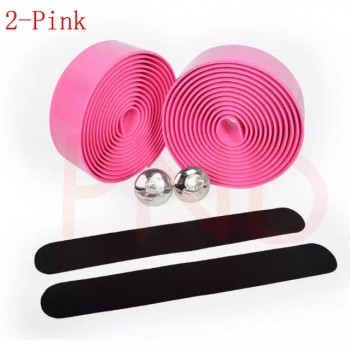 Road Bike Bicycle Handlebar tape Camouflage Cycling Handle Belt Cork Wrap with Bar Plugs  17 Colors FZE001