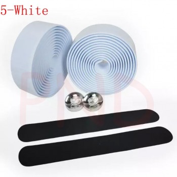 Road Bike Bicycle Handlebar tape Camouflage Cycling Handle Belt Cork Wrap with Bar Plugs  17 Colors FZE001