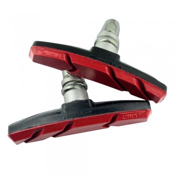 2pc New Durable Bicycle Cycling Bike V Brake Holder Pads Shoes Blocks Black  rubber Durable pad for long-lasting performance