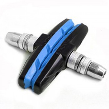 2pc New Durable Bicycle Cycling Bike V Brake Holder Pads Shoes Blocks Black  rubber Durable pad for long-lasting performance