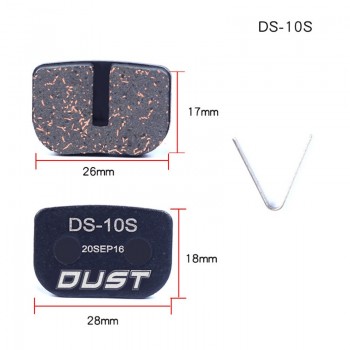 1 Set MTB Bicycle Bike Cycling Disc Brake Pads Semi-Metallic Pads for SHIMANO AVID HAYES TEKTRO ALS88