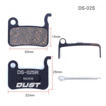 1 Set MTB Bicycle Bike Cycling Disc Brake Pads Semi-Metallic Pads for SHIMANO AVID HAYES TEKTRO ALS88