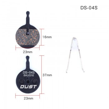 1 Set MTB Bicycle Bike Cycling Disc Brake Pads Semi-Metallic Pads for SHIMANO AVID HAYES TEKTRO ALS88