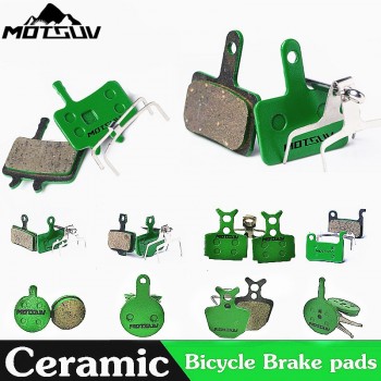 4 Pairs Bicycle Ceramics Disc Brake Pads for MTB Hydraulic Disc Brake  AVID HAYES TEKTRO Magura Formula Bicycle Pads