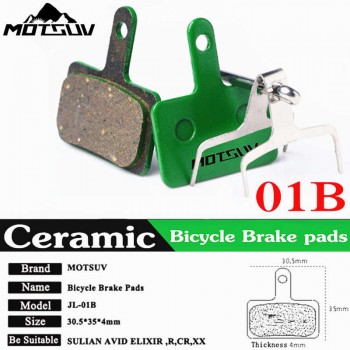 4 Pairs Bicycle Ceramics Disc Brake Pads for MTB Hydraulic Disc Brake  AVID HAYES TEKTRO Magura Formula Bicycle Pads