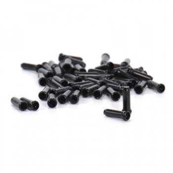 50PCS/Lot Aluminum Alloy Bike Bicycle Brake Cable Tips Crimps Gear Inner Cable End Caps Wire Ferrules
