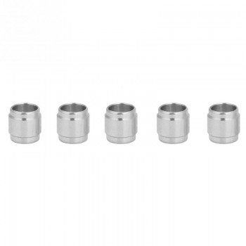 10 Set Bike Hydraulic Disc Brake Hose Olive Connector Insert Silver Stainless Steel Bike Disc Brake Olive Insert for AVID SRAM