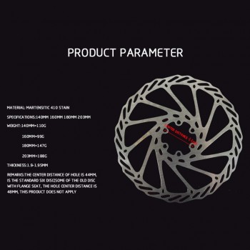 1 Pc G3 CS G3 Road Bike Bicycle Brake Rotors 140mm/160mm/180mm/203mm Disc Bicycle Disc Brake Rotor