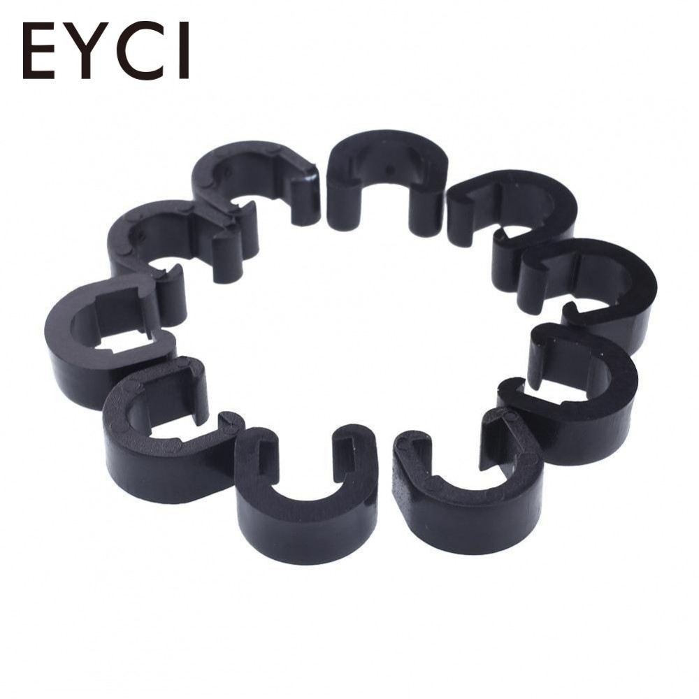 10pcs Jagwire C-Clip Cable Housing Hose Guide Bike Bicycle MTB-Frame New