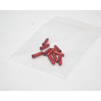 10 Pcs Aluminum Alloy MTB Bike Bicycle Brake Cable Tips Crimps Bicycles Derailleur Shift End Caps Core Inner Wire Ferrules