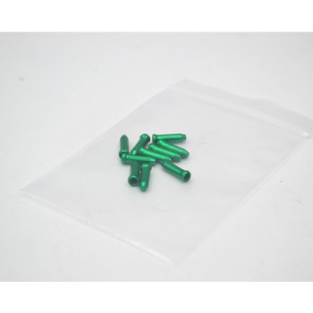 10 Pcs Aluminum Alloy MTB Bike Bicycle Brake Cable Tips Crimps Bicycles Derailleur Shift End Caps Core Inner Wire Ferrules