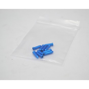 10 Pcs Aluminum Alloy MTB Bike Bicycle Brake Cable Tips Crimps Bicycles Derailleur Shift End Caps Core Inner Wire Ferrules