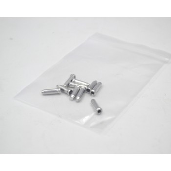 10 Pcs Aluminum Alloy MTB Bike Bicycle Brake Cable Tips Crimps Bicycles Derailleur Shift End Caps Core Inner Wire Ferrules