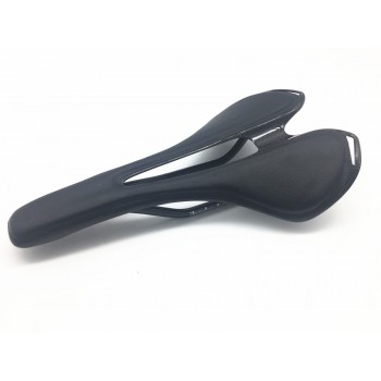 San Marco ASPIDE saddle road bike black and white Carbon Fiber Leather saddles bicycle sillin bici Rail bow cushion120+/5g