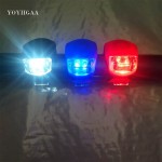 New Bicycle Front Light Silicone Bike Lights LED Head Front Rear Wheel Bicycle Light Waterproof Bike Accessories Cycling Lamp