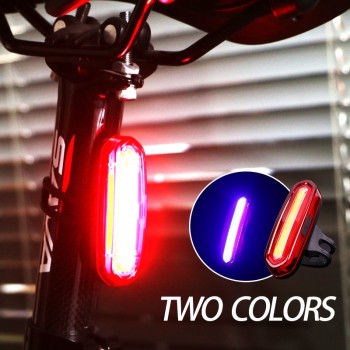 120Lumens USB Rechargeable Bicycle Rear Light Cycling LED Taillight Waterproof MTB Road Bike Tail Light Back Lamp for Bicycle