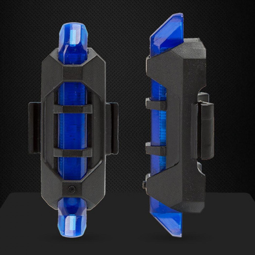 2018 Rechargeable USB LED Bike Tail Light Taillight MTB Safety Warning Bicycle Front Rear Light Bicycle Lamp Flash Light