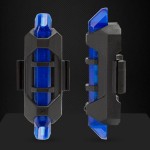 2018 Rechargeable USB LED Bike Tail Light Taillight MTB Safety Warning Bicycle Front Rear Light Bicycle Lamp Flash Light