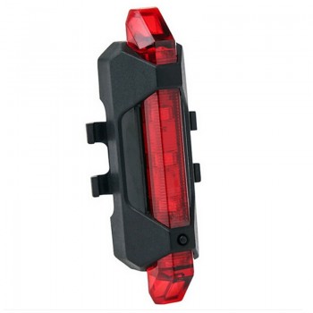 Bike Bicycle light Rechargeable LED Taillight USB Rear Tail Safety Warning Cycling light Portable Flash Light Super Bright