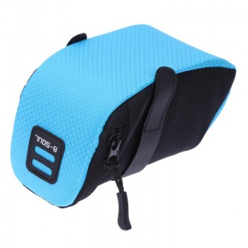 3 Color Nylon Bicycle Bag Bike Waterproof Storage Saddle Bag Seat Cycling Tail Rear Pouch Bag Saddle Bolsa Bicicleta Accessories