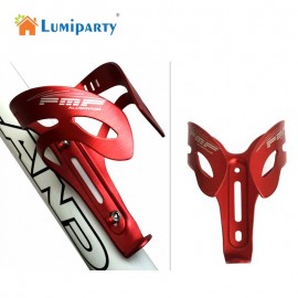 LumiParty Aluminum Alloy MTB Lightweight bicycle water bottle cage bisiklet suluklar cycling water bottle holder red black