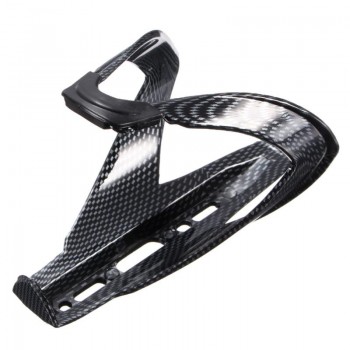Cycling Mountain Bike Water Bottle Holder Cage Glass Carbon fiber Road Bike Bicycle Cycling MTB Mount Adjustable
