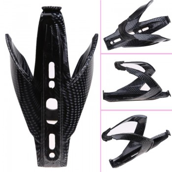 Cycling Mountain Bike Water Bottle Holder Cage Glass Carbon fiber Road Bike Bicycle Cycling MTB Mount Adjustable