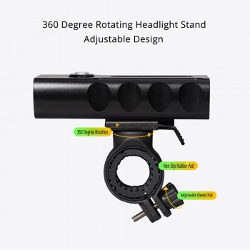 15000Lum 2/3*L2/T6 USB Rechargeable Built-In 5200mAh 3Modes Bicycle Light  Waterproof Headlight Bike Accessories With Taillight