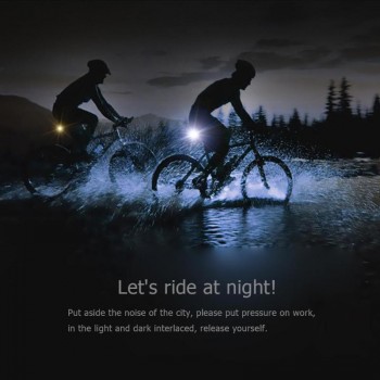 Portable USB Rechargeable Bike Bicycle Tail Rear Safety Warning Light Taillight Lamp Super Bright 3 Modes IP44 Warning Lamp New