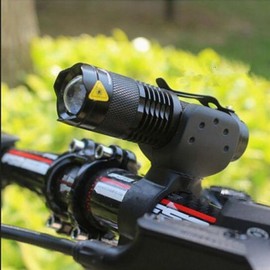 3 Mode Bike Light 2000 Lumens Q5 Front Led Bicycle Light 7 Watt Waterproof Zoomable Cycling Torch LED Flashlight Bike Tail Light