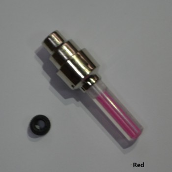 Hot Bicycle Cycling Tyre Wheel Valve Neon Firefly Spoke LED Lamp Bikes Lights High Quality Wholedeal with Battery
