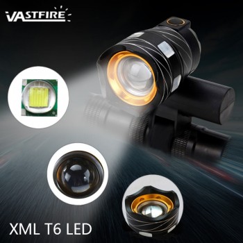 15000LM T6 LED USB Line Rear Light Adjustable Bicycle Light 3000mAh Rechargeable Battery Zoomable Front Bike Headlight Lamp