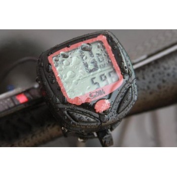1pc Bike Computer With LCD Digital Display Waterproof Bicycle Odometer Speedometer Cycling Stopwatch Riding Accessories Tool