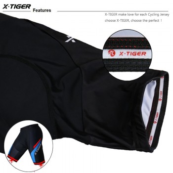X-Tiger Coolmax 5D Padded Cycling Shorts Shockproof MTB Bicycle Shorts Road Bike Shorts Ropa Ciclismo Tights For Man Women