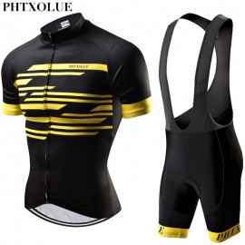 Phtxolue Summer Cycling Set Men Mountain Bike Clothing MTB Bicycle Wear Clothes Maillot Ropa Ciclismo Cycling Jersey Sets