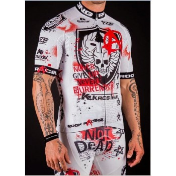 Pro Cycling Clothing Set 2018 Team Rock Racing Short Sleeve Bike Jersey+Breathable Shorts Kit Maillot Ciclismo Cycling Wear