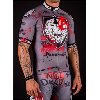 Pro Cycling Clothing Set 2018 Team Rock Racing Short Sleeve Bike Jersey+Breathable Shorts Kit Maillot Ciclismo Cycling Wear