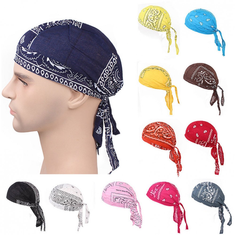 Men Women Quick Dry Amoeba Viking Pirate Hat Outdoor Sport Cycling Caps Running Riding Bandana Headscarf Ciclismo Hat Headband