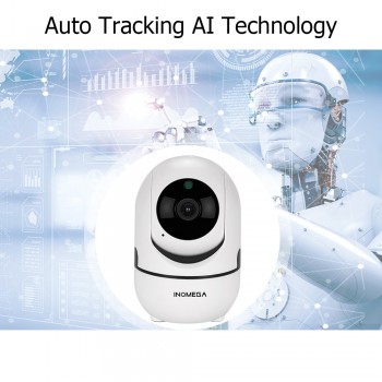 INQMEGA 1080P Cloud Wireless IP Camera Intelligent Auto Tracking Of Human Mini  Wifi Cam Home Security Surveillance CCTV Network