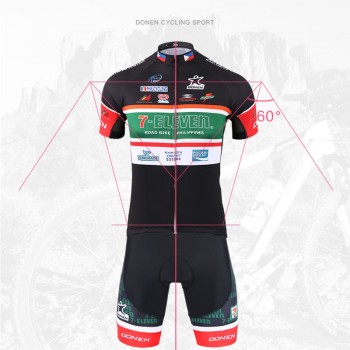 DONEN  Cycling Team Cycling Jersey Set Man Quick dry Bicycle Club Short Sleeve Cycling Jersey MTB Bike Fans Clothing Bicycle