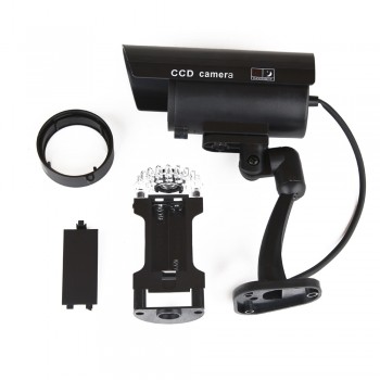 Waterproof Dummy Fake CCTV Camera With Flashing LED For Outdoor or Indoor Realistic Looking fake Camera for Security