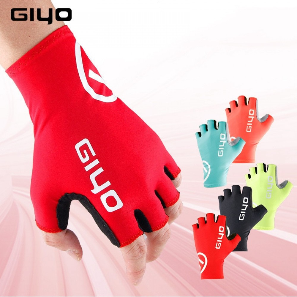 Giyo Cycling Gloves Male Female Bicycle Glove Red/Black/Blue/Pink/Yellow S XXL luvas bicicleta gants velo mtb road Bike Gloves