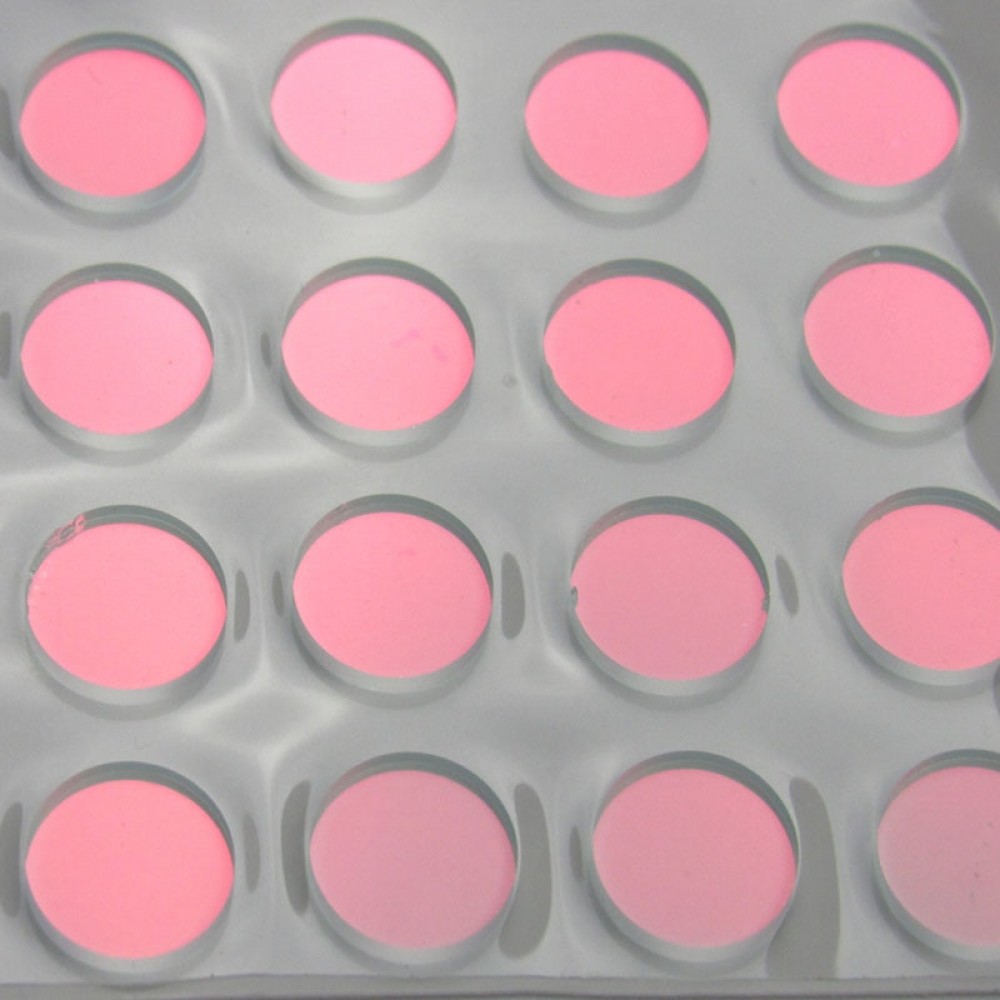 650nm IR Filter 9.5mm Diameter 1mm Thickness Cut Off Infared Wavelength