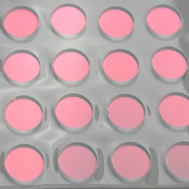 650nm IR Filter 9.5mm Diameter 1mm Thickness Cut Off Infared Wavelength