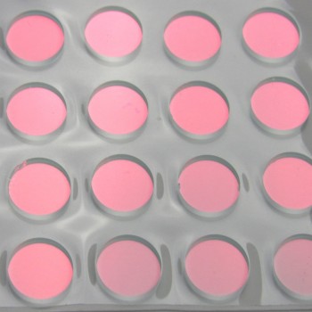 650nm IR Filter 9.5mm Diameter 1mm Thickness Cut Off Infared Wavelength