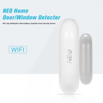 NEO Home Door/Window Detector WiFi App Notification Alerts Battery Operated Home Security Sensor