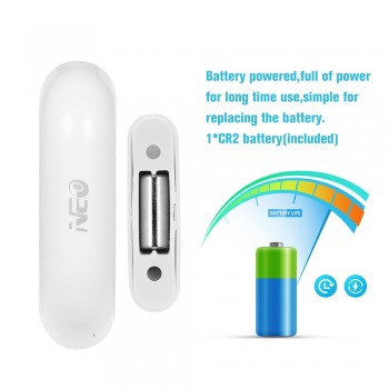 NEO Home Door/Window Detector WiFi App Notification Alerts Battery Operated Home Security Sensor