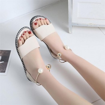 Women Sandals Flip Flops 2018 New Summer Fashion Rome Slip-On Breathable Non-slip Shoes Woman Slides Solid Casual Female