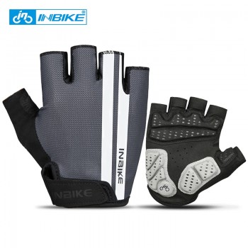 INBIKE Men Women Fitness Gloves Cycling Gloves Half Finger Gel Pad Motorcycle MTB Road Bike Gloves Sports Bicycle Gloves MH319