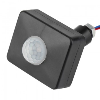 High Quality Automatic 10MM 12MM AC 85-265V Security PIR Infrared Motion Sensor Detector Wall LED Light Outdoor 160 Degrees